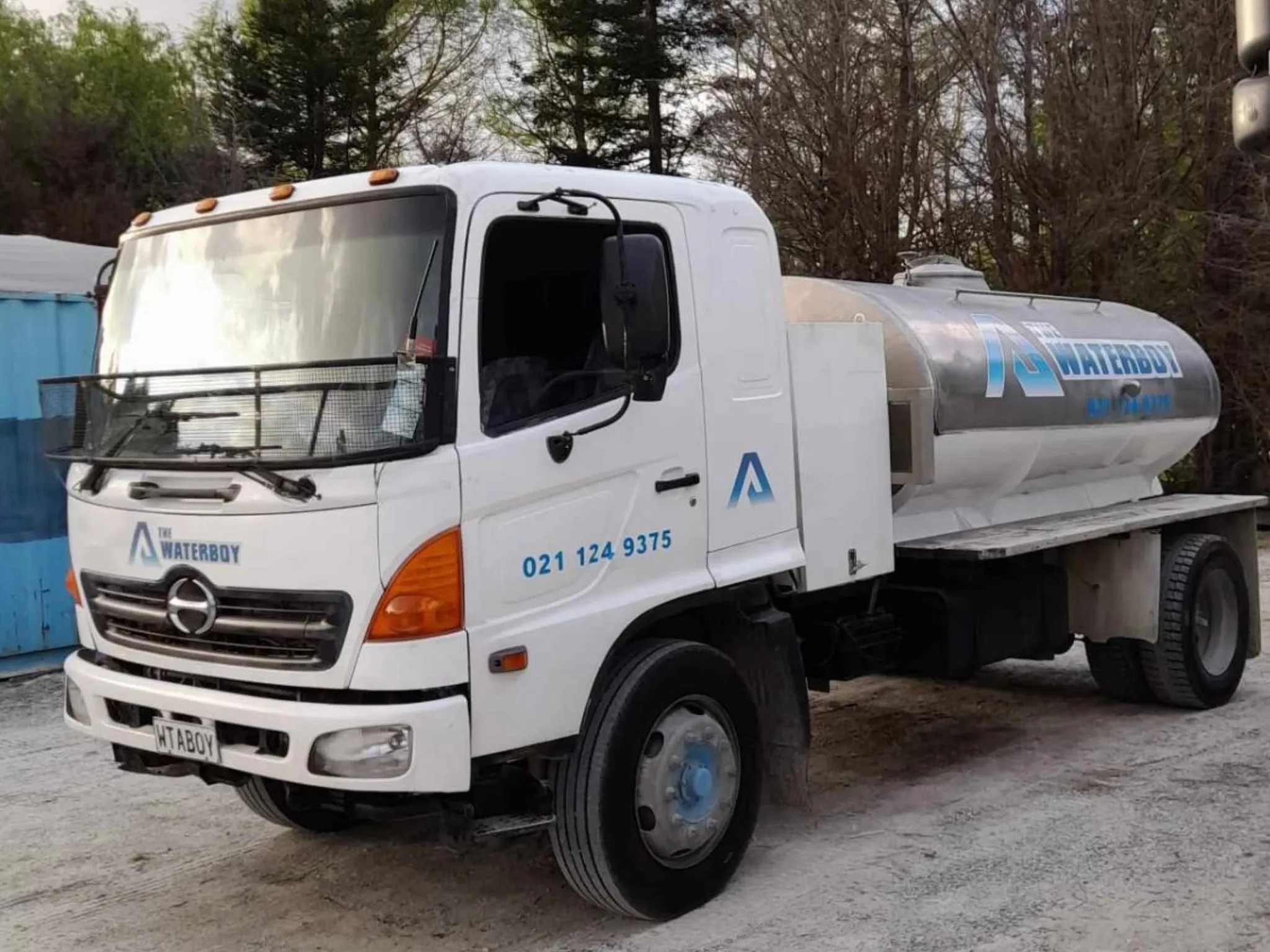 The Waterboy water tanker, front view